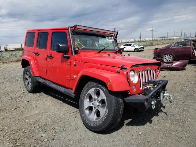 JEEP WRANGLER U 2017 with VIN 1C4BJWEG1HL631607 - Photo from auction