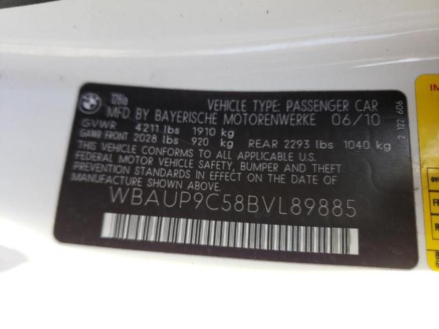 Photo 10 from auction – 2011 BMW 128 I with VIN WBAUP9C58BVL89885