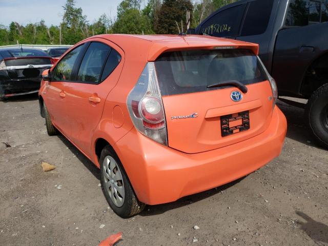 Photo 3 from auction – 2012 TOYOTA PRIUS C with VIN JTDKDTB39C1002737