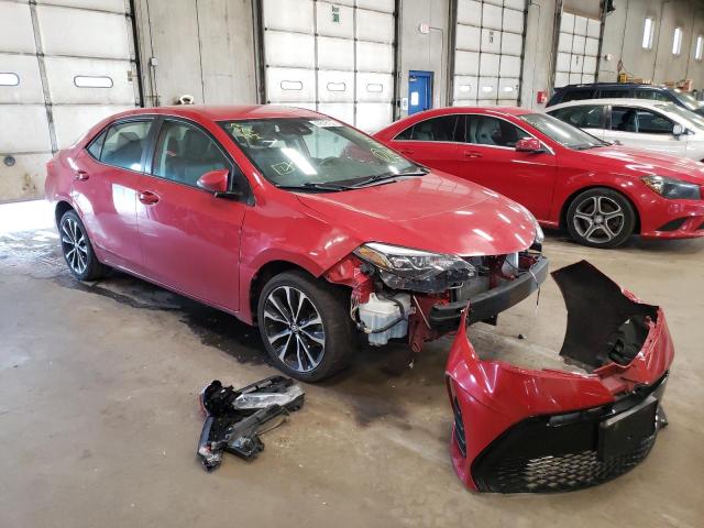 TOYOTA COROLLA L 2019 with VIN 2T1BURHE3KC205421 - Photo from auction