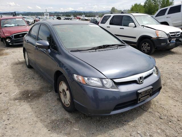 Photo 9 from auction – 2008 HONDA CIVIC HYBR with VIN JHMFA36248S017593