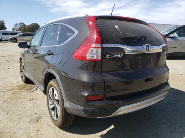 Photo 3 from auction – 2016 HONDA CR-V TOURI with VIN 5J6RM4H97GL039113