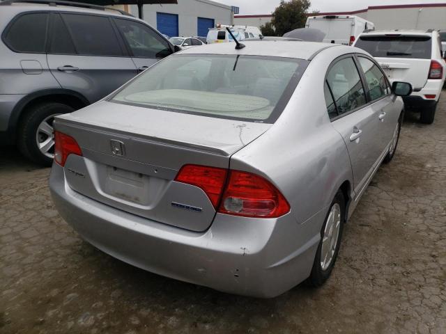 Photo 4 from auction – 2006 HONDA CIVIC HYBR with VIN JHMFA36236S028937