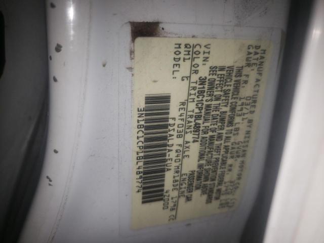 صورة رقم 10 من المزاد - 2011 NISSAN VERSA S مع VIN 3N1BC1CP1BL489774