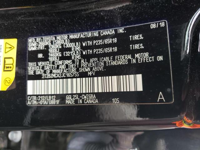 Photo 10 from auction – 2018 LEXUS RX 350 BAS with VIN 2T2BZMCA2JC165755