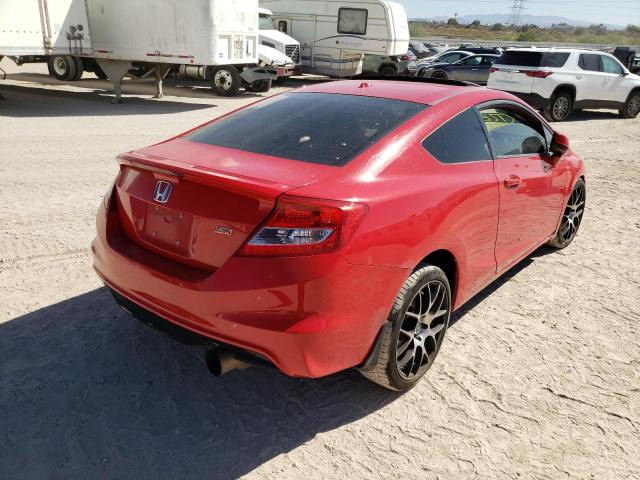 Photo 4 from auction – 2012 HONDA CIVIC SI with VIN 2HGFG4A51CH704491