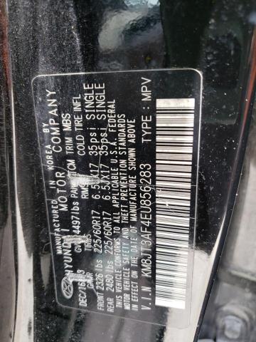 Photo 10 from auction – 2014 HYUNDAI TUCSON GLS with VIN KM8JT3AF4EU856283