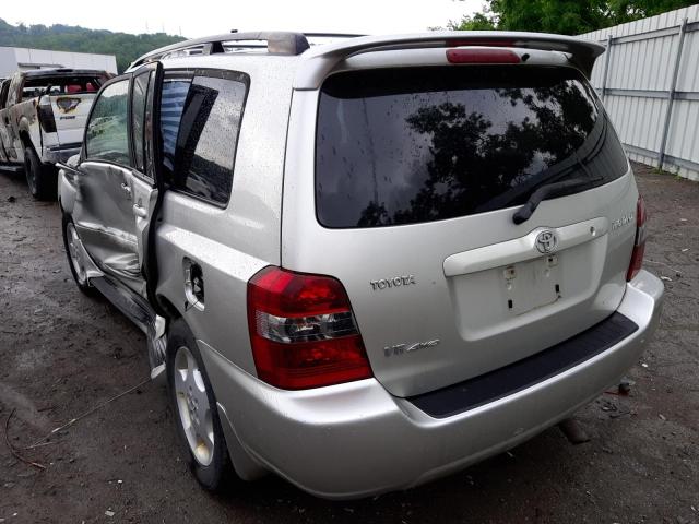 Photo 3 from auction – 2006 TOYOTA HIGHLANDER with VIN JTEEP21AX60182248