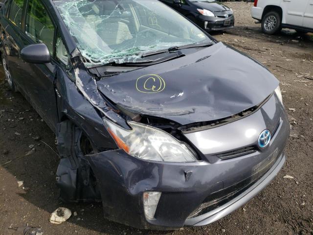 Photo 9 from auction – 2013 TOYOTA PRIUS with VIN JTDKN3DU2D1636847