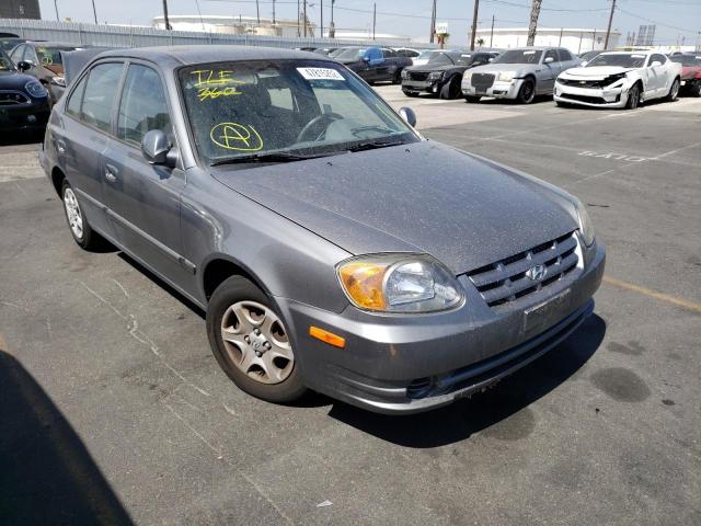 HYUNDAI ACCENT 2005 with VIN KMHCG45C35U638208 - Photo from auction