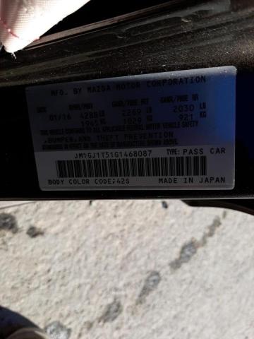 Photo 10 from auction – 2016 MAZDA 6 TOURING with VIN JM1GJ1T51G1468087