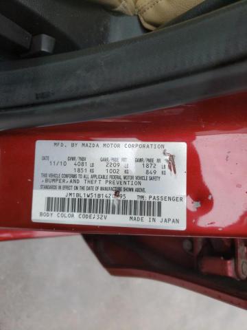 Photo 10 from auction – 2011 MAZDA 3 S with VIN JM1BL1W51B1420095