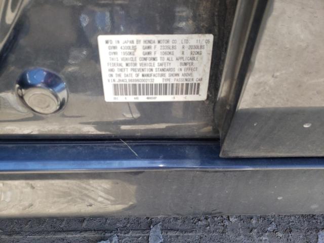Photo 10 from auction – 2006 ACURA TSX with VIN JH4CL96896C002132