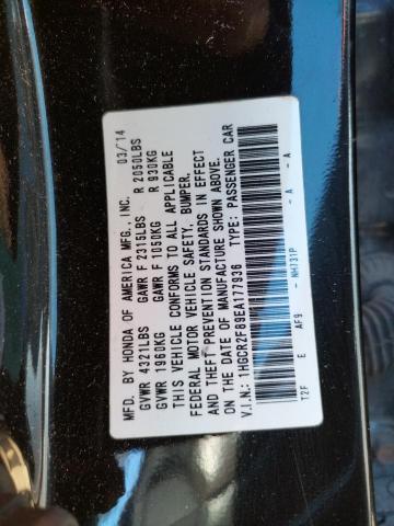 Photo 10 from auction – 2014 HONDA ACCORD EXL with VIN 1HGCR2F89EA177936
