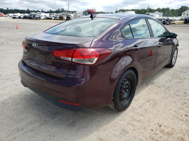 Photo 4 from auction – 2017 KIA FORTE LX with VIN 3KPFL4A72HE021570
