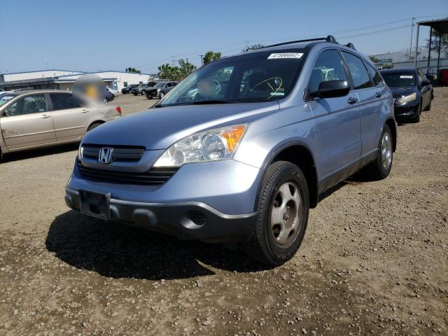 Photo 2 from auction – 2007 HONDA CR-V LX with VIN JHLRE38367C034867