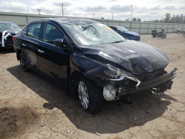 NISSAN SENTRA S 2018 with VIN 3N1AB7AP8JY320910 - Photo from auction