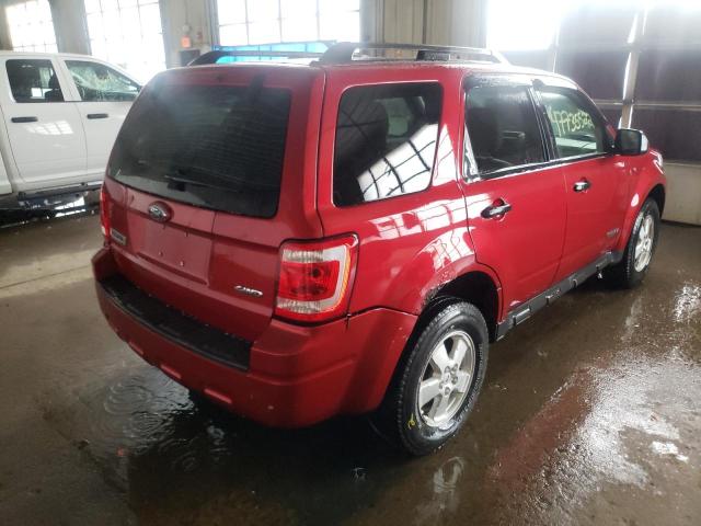 Photo 4 from auction – 2008 FORD ESCAPE XLT with VIN 1FMCU93188KC65559