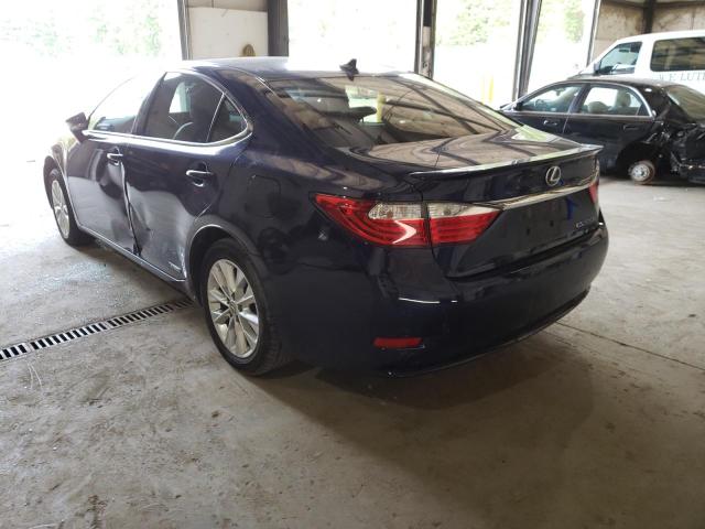 Photo 3 from auction – 2013 LEXUS ES 300H with VIN JTHBW1GG8D2016763