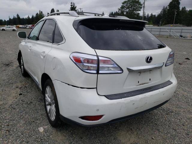 Photo 3 from auction – 2010 LEXUS RX 450 with VIN JTJBC1BA7A2022592