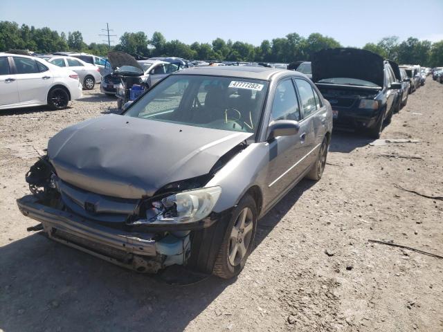 Photo 2 from auction – 2004 HONDA CIVIC EX with VIN 1HGES26754L001005