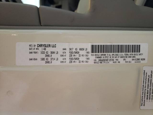 Photo 10 from auction – 2008 CHRYSLER ASPEN LIMI with VIN 1A8HW58248F125704