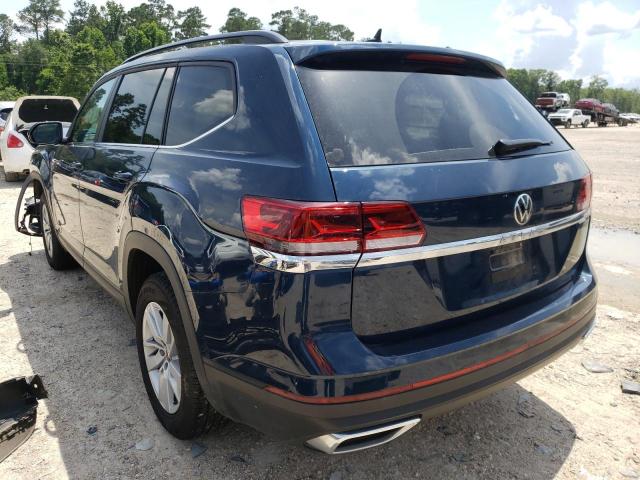 Photo 3 from auction – 2021 VOLKSWAGEN ATLAS S with VIN 1V2AP2CA7MC596520