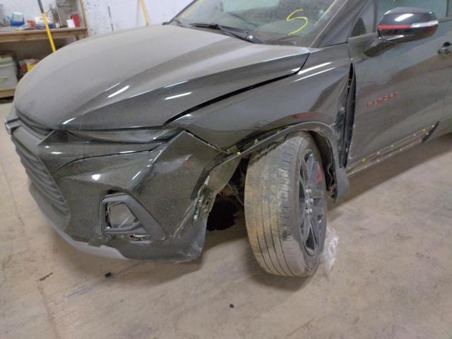 Photo 9 from auction – 2021 CHEVROLET BLAZER 3LT with VIN 3GNKBJRS1MS510831