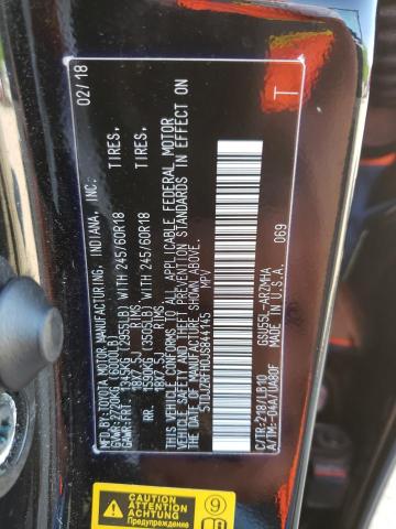Photo 10 from auction – 2018 TOYOTA HIGHLANDER with VIN 5TDJZRFH0JS844145