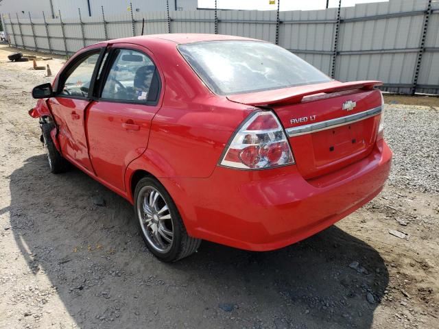 Photo 3 from auction – 2009 CHEVROLET AVEO LS with VIN KL1TD56E79B669909