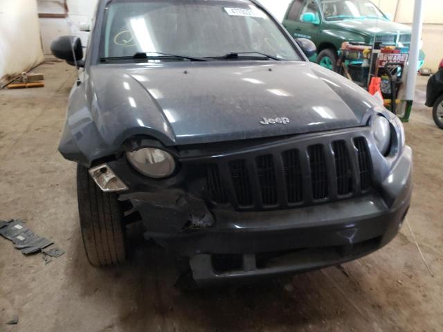 Photo 9 from auction – 2007 JEEP COMPASS with VIN 1J8FT47W47D213998
