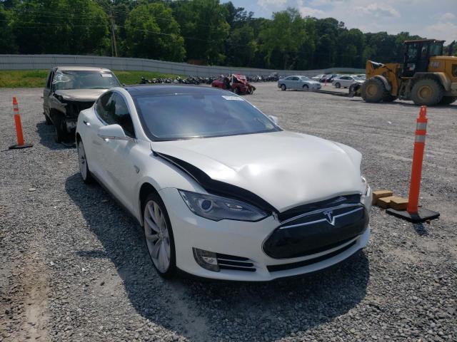 TESLA MODEL S 2014 with VIN 5YJSA1H11EFP33191 - Photo from auction