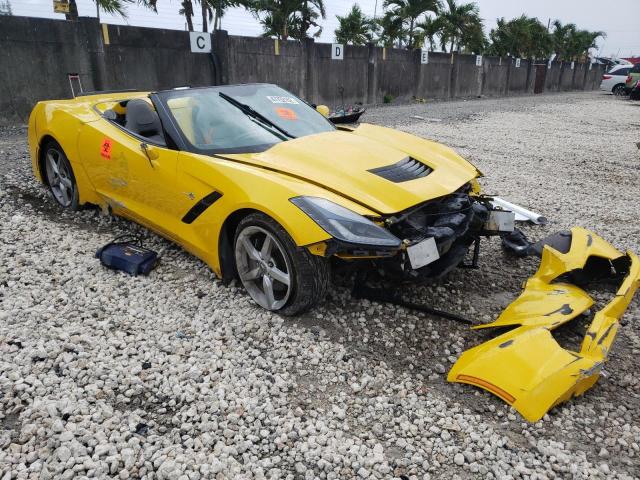 CHEVROLET CORVETTE S 2014 with VIN 1G1YD3D7XE5121976 - Photo from auction