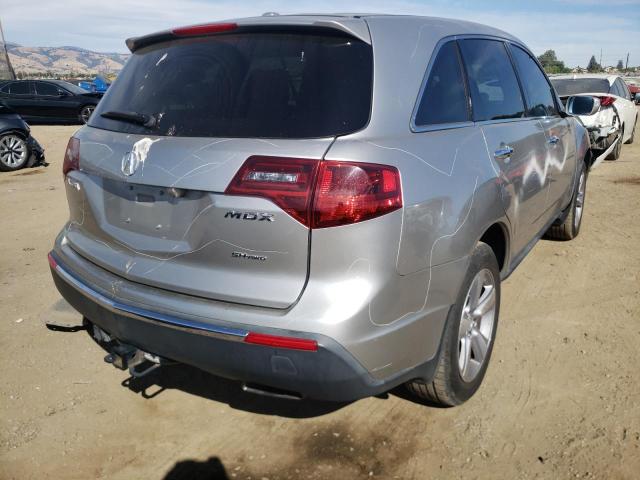 Photo 4 from auction – 2011 ACURA MDX TECHNO with VIN 2HNYD2H60BH544745