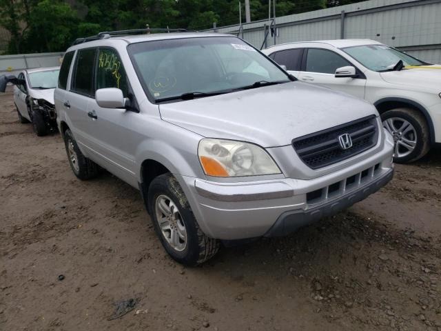 HONDA PILOT EX 2005 with VIN 2HKYF184X5H508677 - Photo from auction