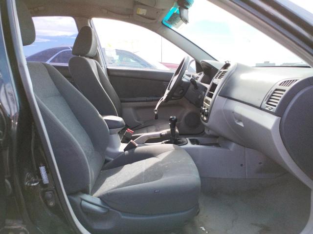 Photo 5 from auction – 2006 KIA SPECTRA LX with VIN KNAFE121765238640
