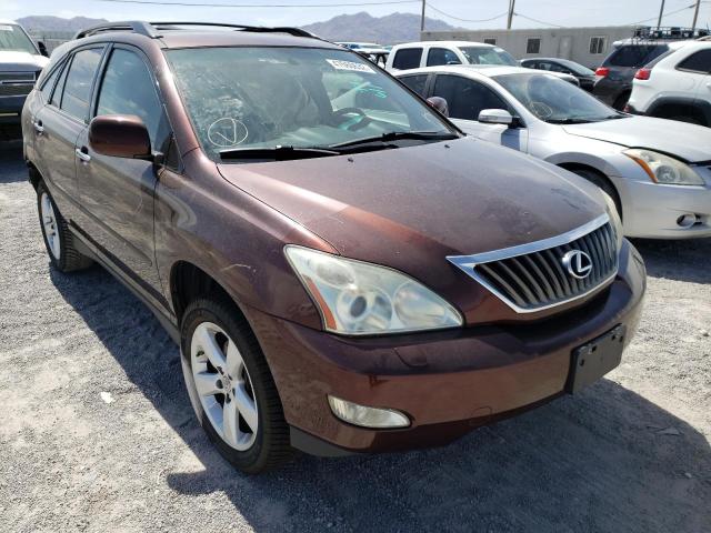 LEXUS RX 350 2008 with VIN JTJHK31U982040154 - Photo from auction