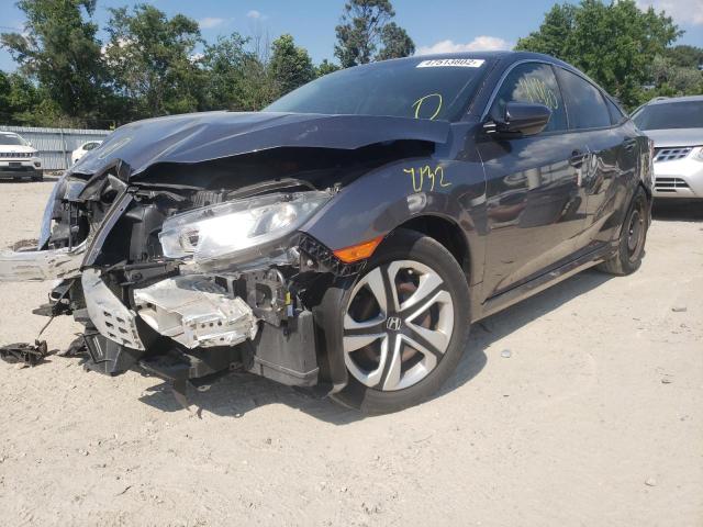 Photo 2 from auction – 2018 HONDA CIVIC LX with VIN 19XFC2F50JE016501