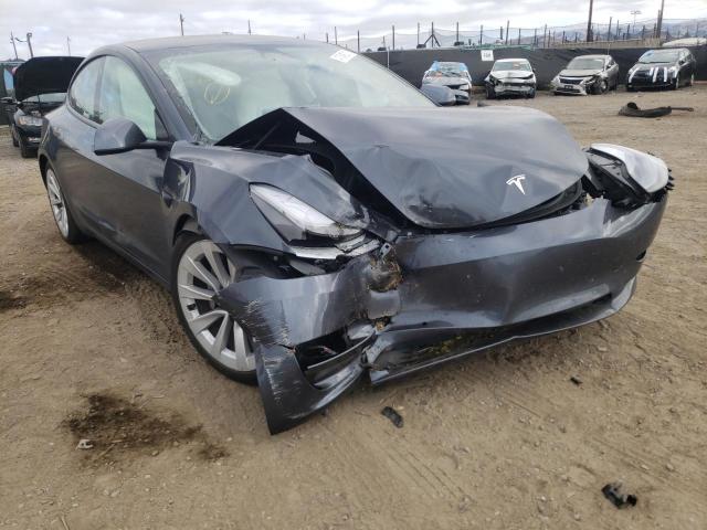 TESLA MODEL 3 2021 with VIN 5YJ3E1EB4MF046906 - Photo from auction