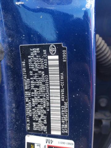Photo 10 from auction – 2010 TOYOTA CAMRY BASE with VIN 4T1BF3EK5AU562923