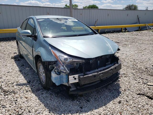 TOYOTA PRIUS 2018 with VIN JTDKBRFU6J3071883 - Photo from auction