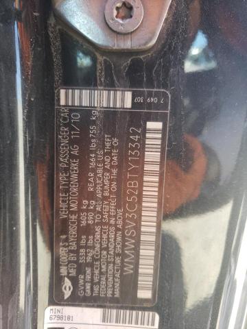 Photo 10 from auction – 2011 MINI COOPER S with VIN WMWSV3C52BTY13342