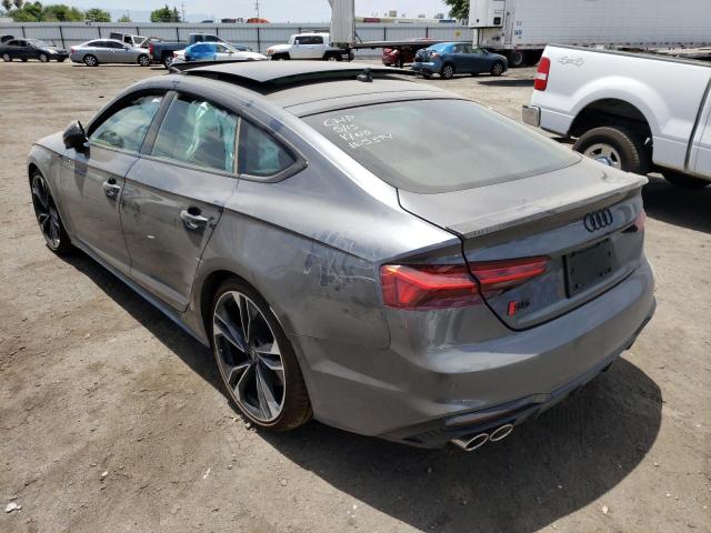 Photo 3 from auction – 2022 AUDI S5 PRESTIG with VIN WAUB4DF58NA025394