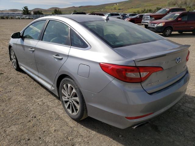 Photo 3 from auction – 2015 HYUNDAI SONATA SPO with VIN 5NPE34AF7FH090766