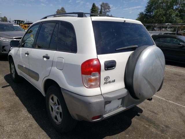 Photo 3 from auction – 2002 TOYOTA RAV4 with VIN JTEGH20V120059703