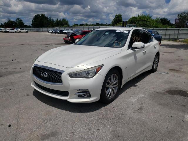 Photo 2 from auction – 2014 INFINITI Q50 BASE with VIN JN1BV7AP9EM680272
