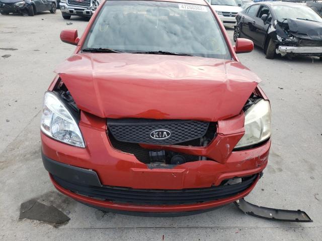 Photo 7 from auction – 2007 KIA RIO BASE with VIN KNADE123976258702
