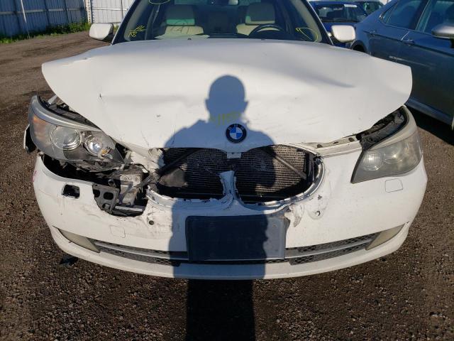 Photo 9 from auction – 2008 BMW 535 I with VIN WBANW13588CZ70574