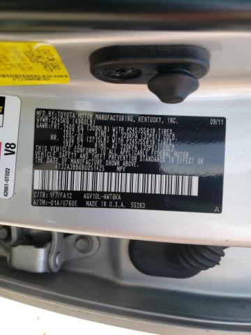Photo 10 from auction – 2011 TOYOTA VENZA with VIN 4T3ZA3BB6BU051425
