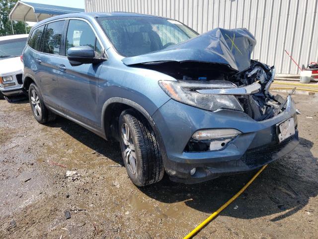 HONDA PILOT EXL 2016 with VIN 5FNYF5H8XGB014976 - Photo from auction